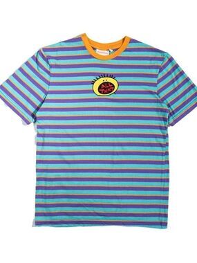 Nickelodeon All That 90’s Tshirt Multicoloured Stripes Small